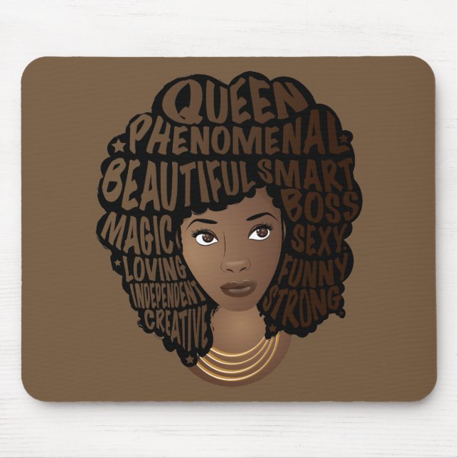 Främjande av svarta kvinnor, Brown Musmatta (Framsidan)