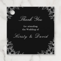 Främjande av vit Ornate Blommigt-Märkre