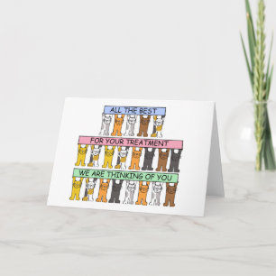 Främjande genom behandling av katter i Tecknaden Kort