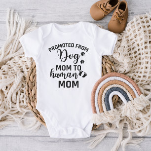 främjas från hund Mamma till Bodykostym för Mamma T Shirt