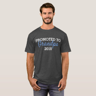 Främjat till den morfarskjortan 2018 tee shirt