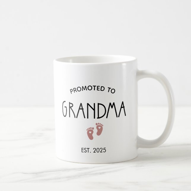 FRÄMJAT TILL GRANDMA-ANPASSNINGSBAR SOM INRÄTTATS  KAFFEMUGG (Höger)