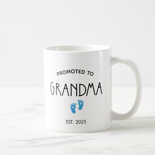 FRÄMJAT TILL GRANDMA-ANPASSNINGSBAR SOM INRÄTTATS  KAFFEMUGG (Höger)