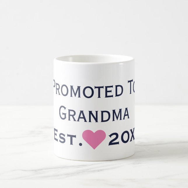 Främjat till mormormarinen & rosamuggen kaffemugg (Center)