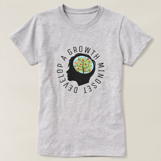 Framkalla en reform för tillväxtMindsetutbildning Tee Shirt (Design framsida)