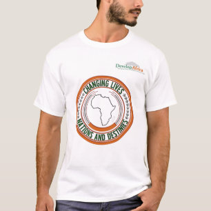 Framkalla skjortan för afrika t med vapenskölden shirt