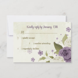 Framkalla vita blommor, grönaktigt bröllop OSA kort