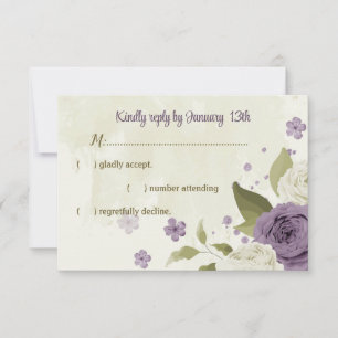 Framkalla vita blommor, grönaktigt bröllop OSA kort