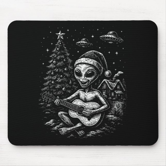 Främling älskar jul  musmatta (Framsidan)