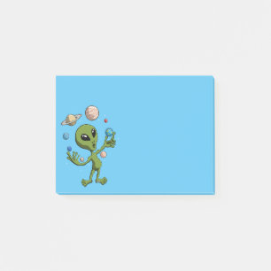 Främling funnit liv post-it block