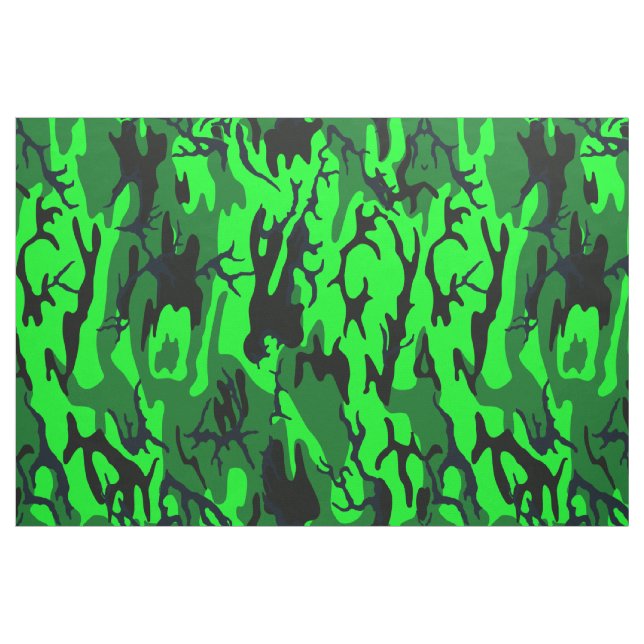 Främling gröna Camo Tyg (Fat Quarter)
