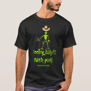 Främling känsligt lyckligt?! Jordpunk! Rolig T Shirt