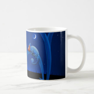 Främling och kameleont kaffemugg