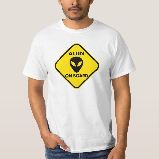 Främling Ombord T-Shirt (Framsida)