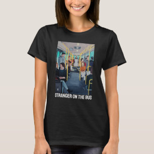 Främling på bussmålning av Alfred Fox T Shirt