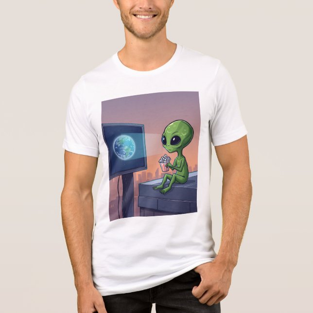Främling  t shirt (Framsida)