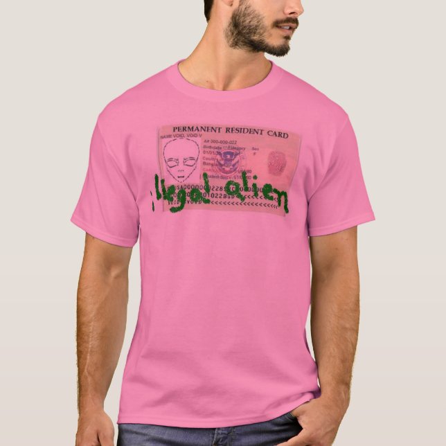 främling t shirt (Framsida)