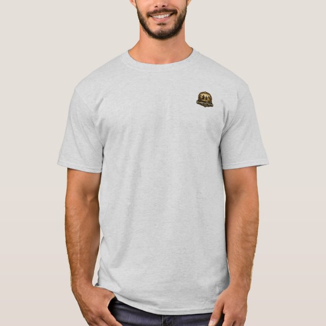 Främlingar och pilgrimer officiell  t shirt (Framsida)