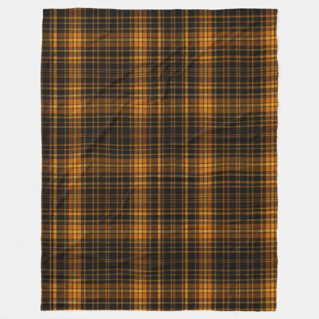 Främlingar och pilgrimer Tartan Fleecefilt (Framsidan)