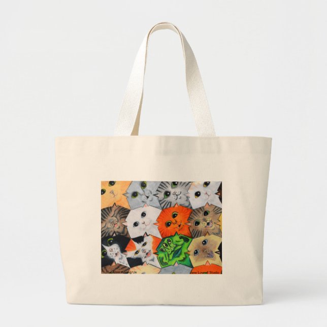 Främlingen bland oss totot hänger lös jumbo tygkasse (Framsidan)