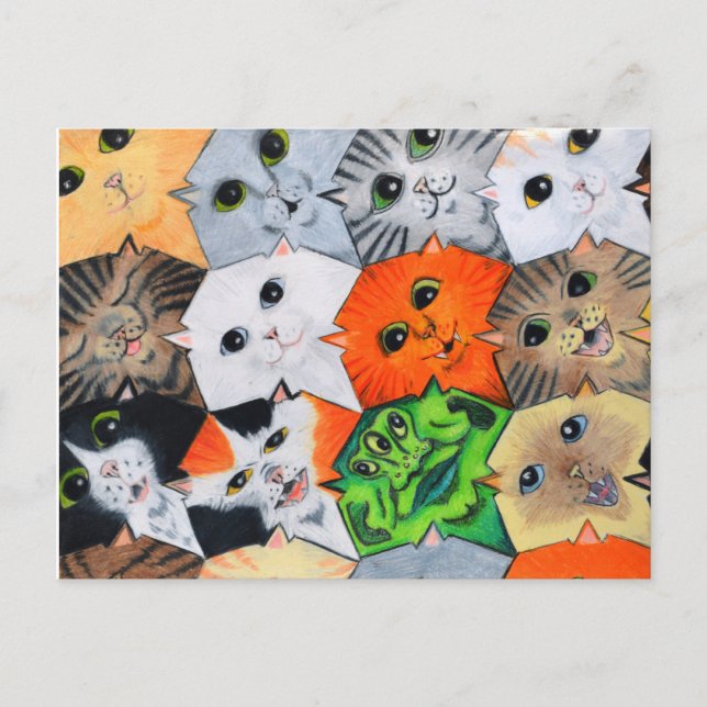 Främlingen bland oss vykort (Framsida)