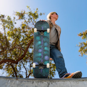 Främlingen flår 001 skateboard bräda 19,5 cm