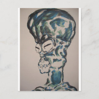 Främlingen mig förmiddag vykort