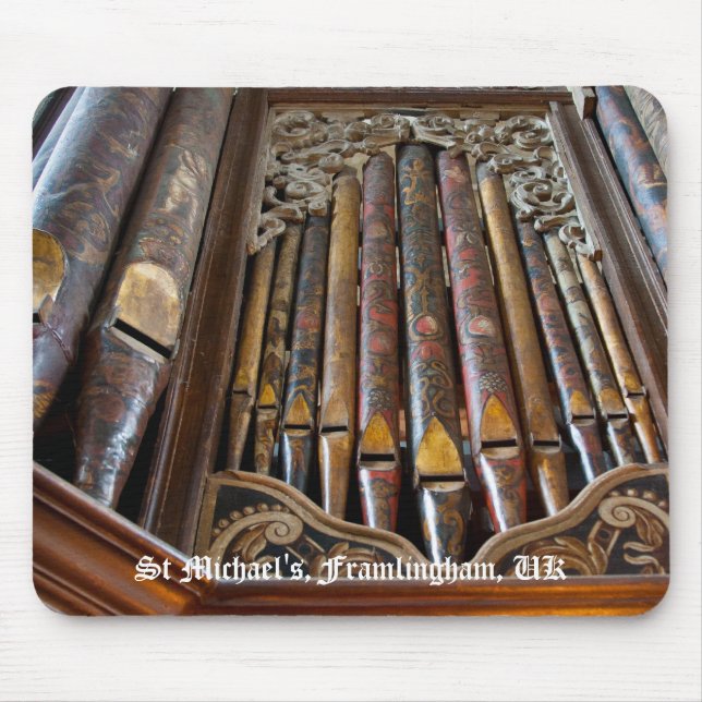 Framlingham organmousepad musmatta (Framsidan)