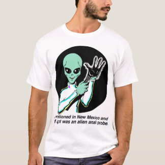 Främmande anal sond t-shirt