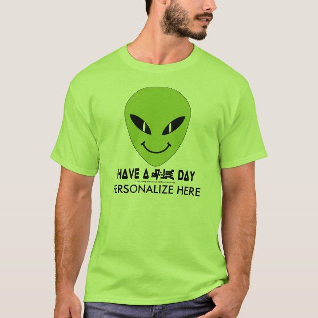Främmande ansikte t-shirt (Framsida)
