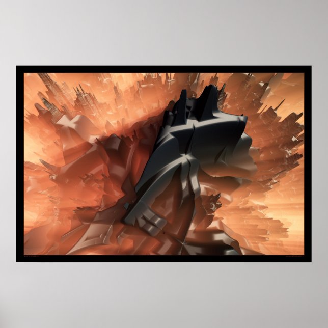 främmande arkitektur poster (Framsidan)