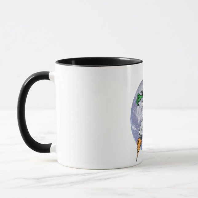 främmande astronaut mugg (Vänster)