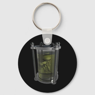 Främmande baby Keychain Nyckelring