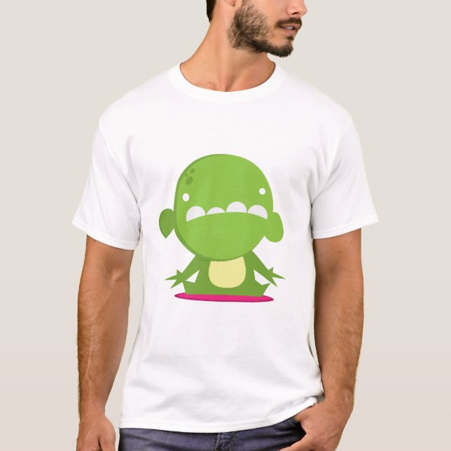 Främmande bebis tee shirt (Framsida)