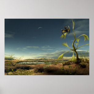 Främmande Biotope Poster