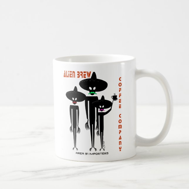Främmande brygdkaffe Co. Kaffemugg (Höger)