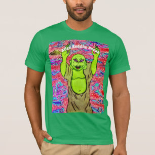 Främmande Buddha pressmanar skjorta T Shirt