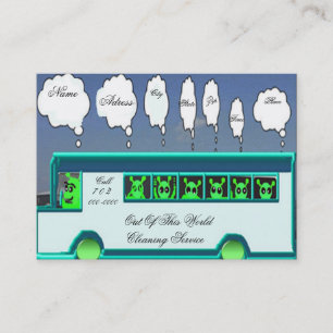 Främmande bussvisitkort visitkort