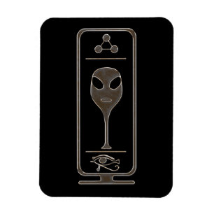 Främmande Cartouche Magnet