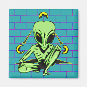 Främmande Coverup Magnet