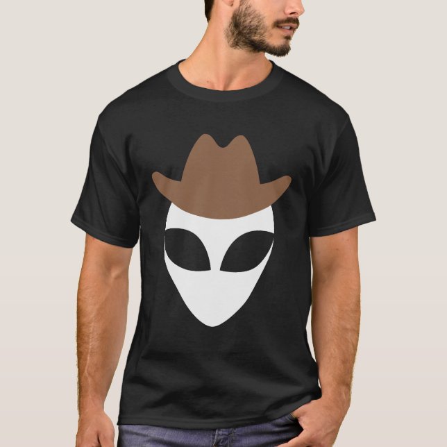 Främmande CowboyT-tröja Tee (Framsida)