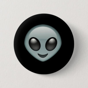 Främmande Emoji knäppas Knapp