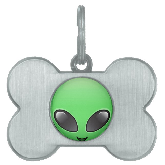 främmande emoji namnbricka husdjur (Framsidan)