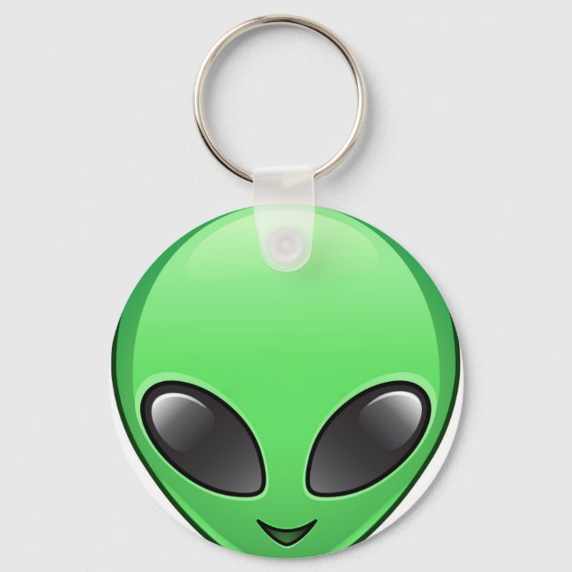 främmande emoji nyckelring (Framsida)