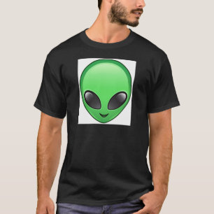 främmande emoji t-shirt