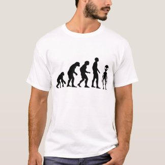 Främmande evolution t-shirt