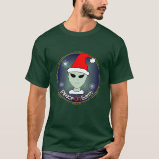 Främmande fred på jordskjortan tee shirt