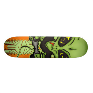 Främmande Gamer Mini Skateboard Bräda 18,7 Cm