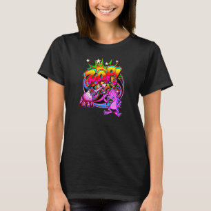 Främmande grafittikonstnärt-skjorta tee shirt