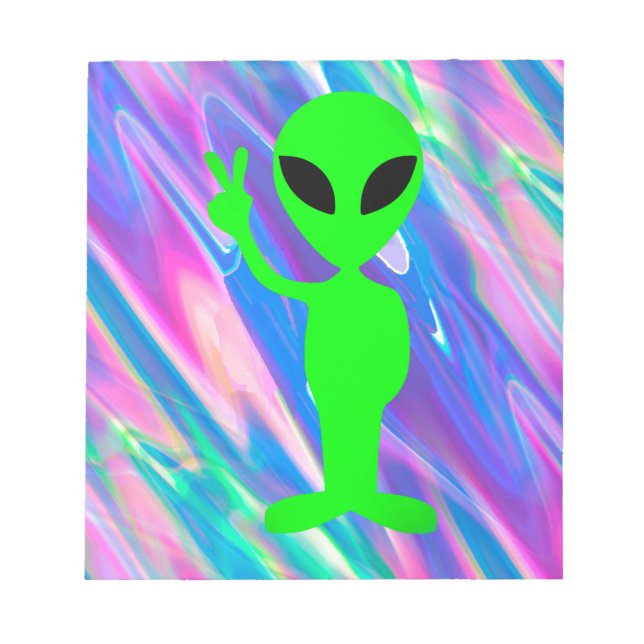 främmande hologram anteckningsblock (Framsida)